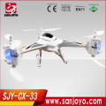 Nouveau Type Drone Cheerson CX-33,2.4g 3D Roulement Tricoptère Haute Tenue 4ch 6axis Moyen Rc Drone